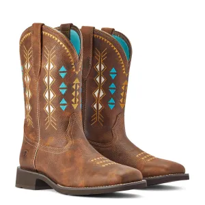 10042419 Ariat Wms Delilah Deco Copper Kettle Boots
