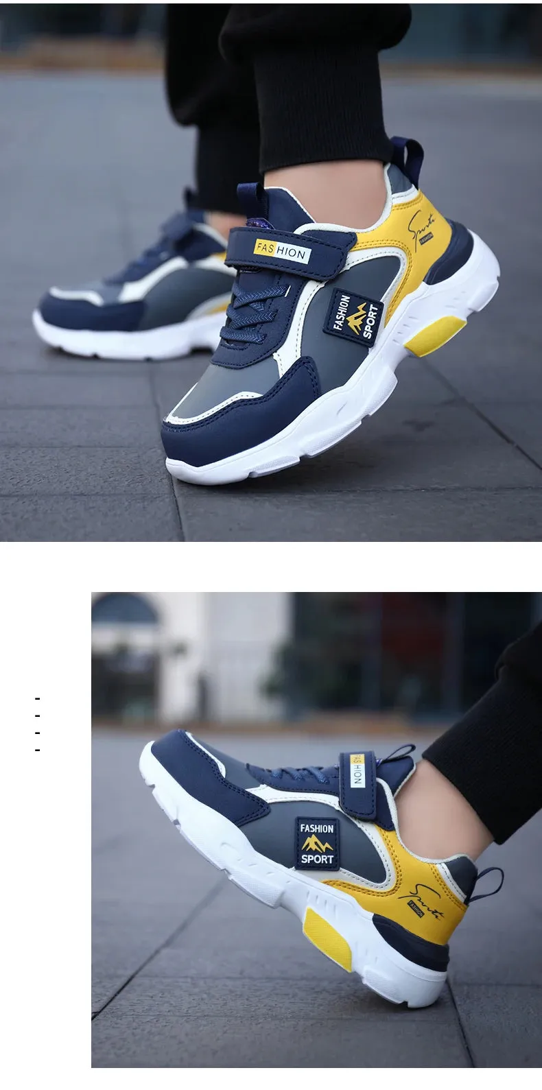 ActiveStride Kids Tennis Sneakers for All Seasons