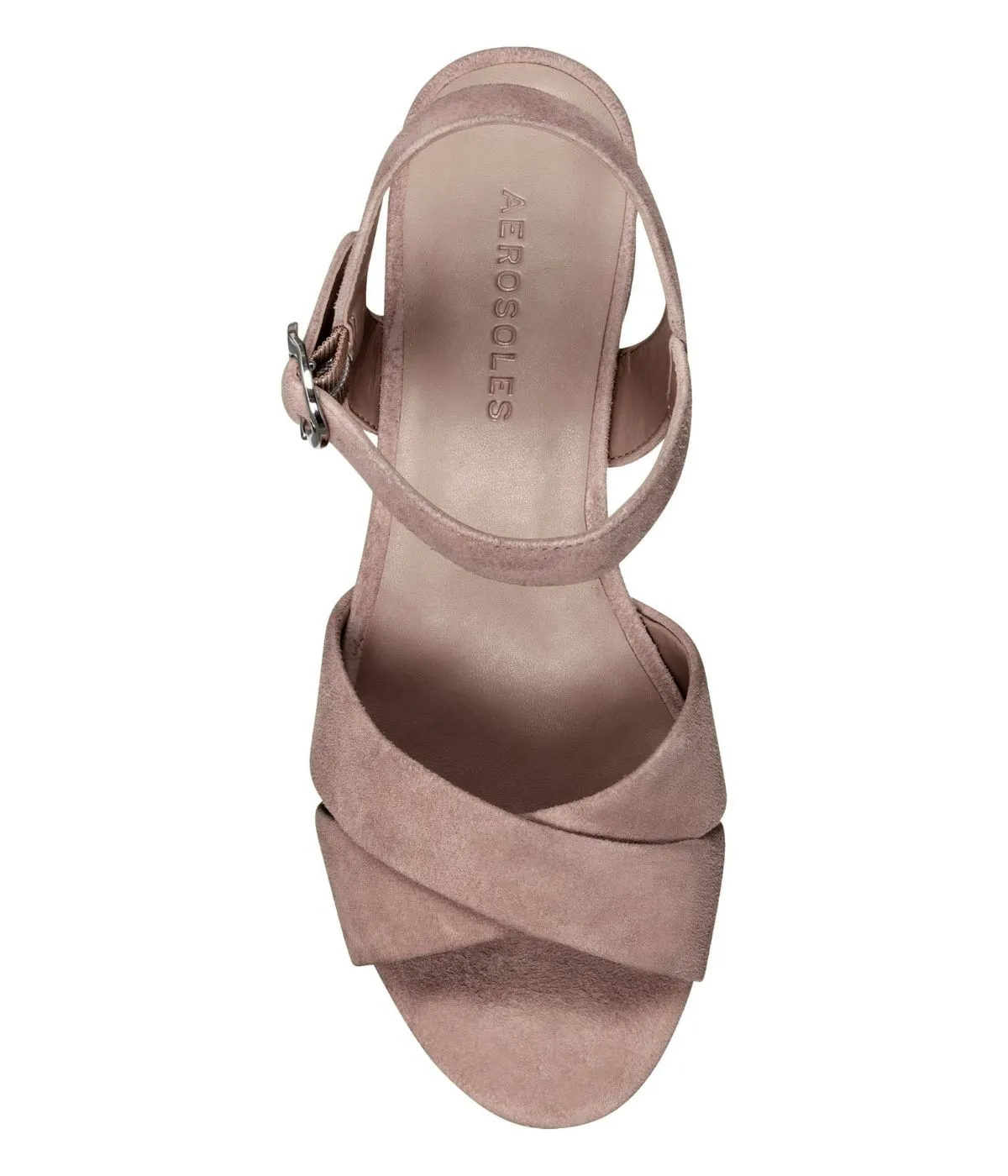 Aerosoles Cosmos Platform Blush Suede