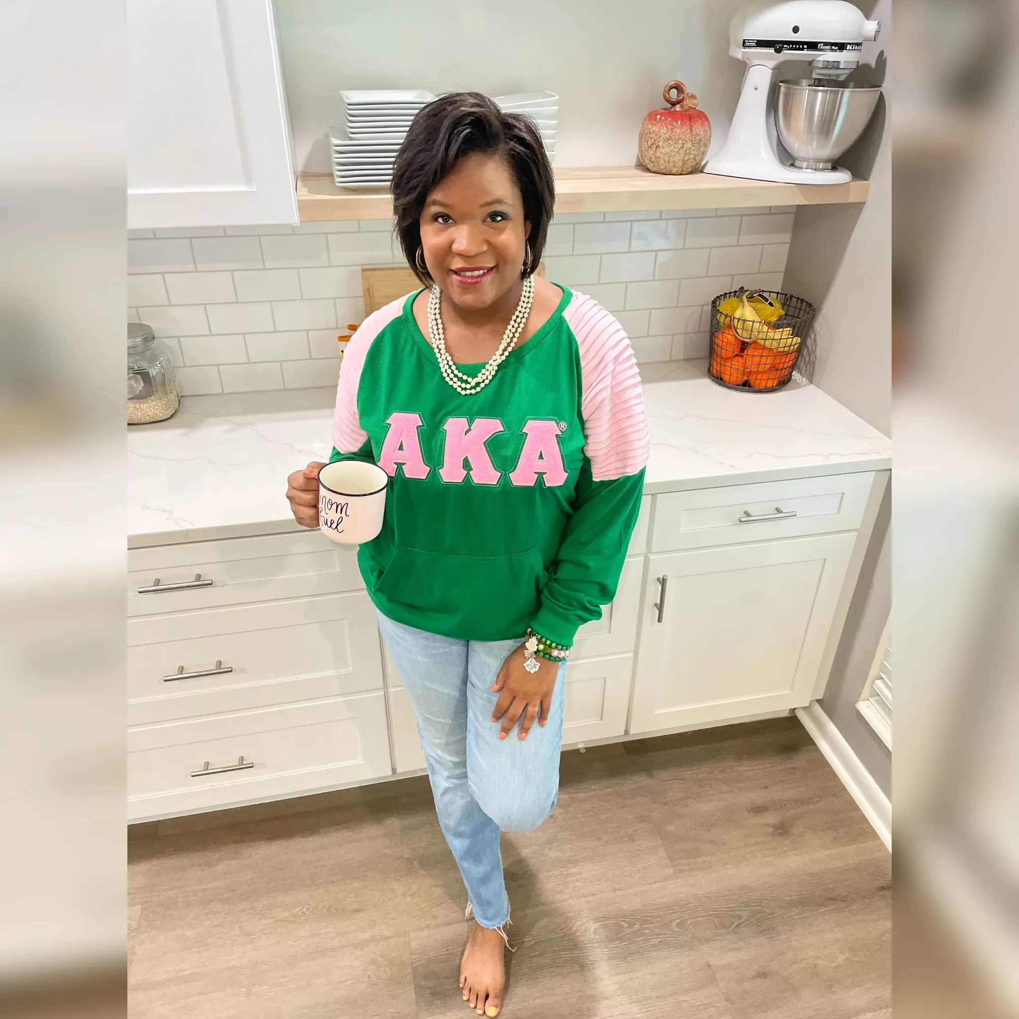 AKA | Chenille Long Sleeve Top