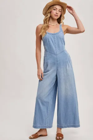Amalie Denim Overall Jumpsuit