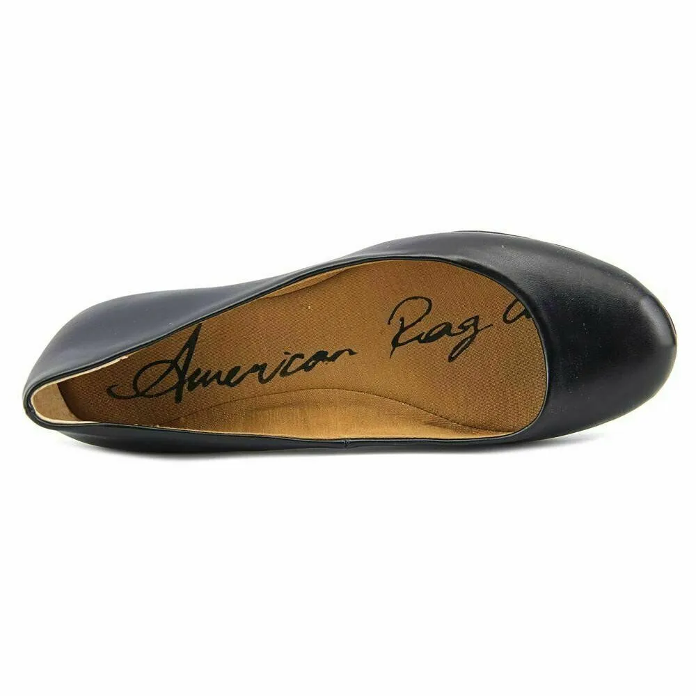 American Rag Womens Ellie Closed Toe Loafers Black Smooth AELLIE1BLK  - Size 5.5M