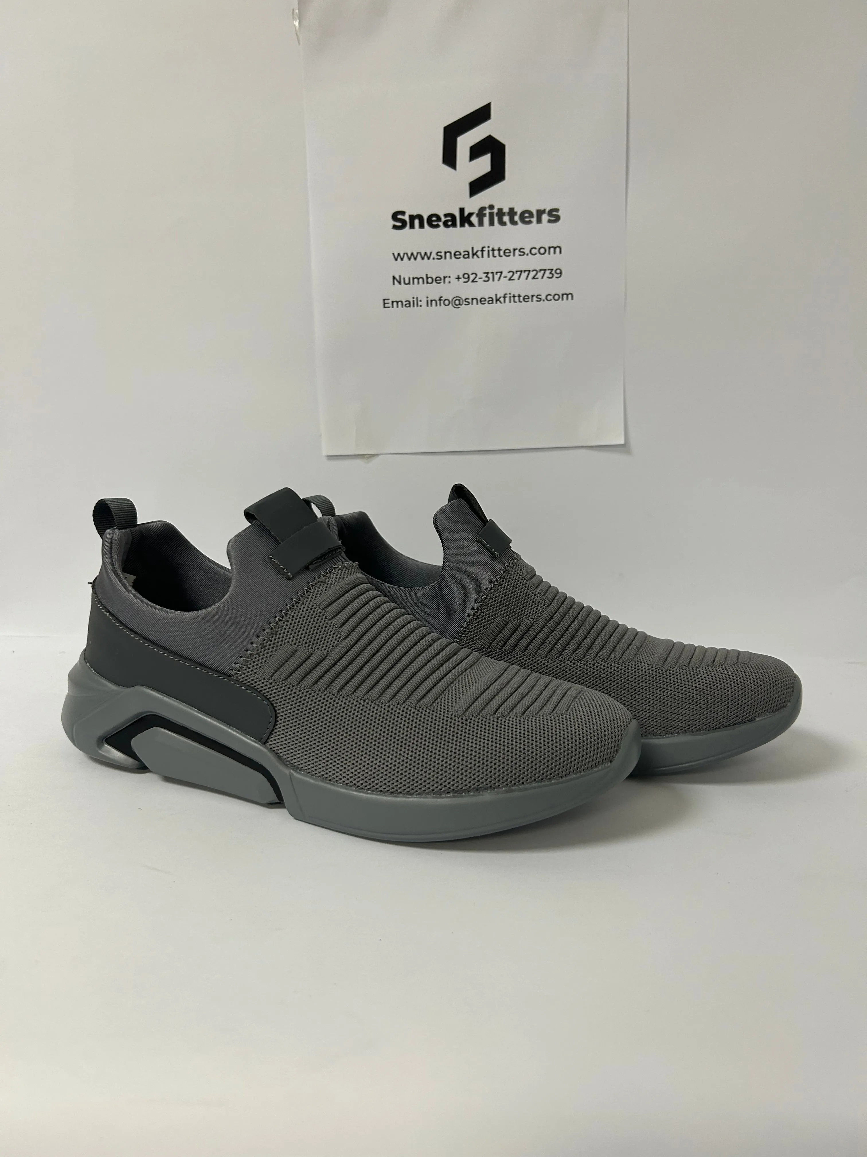 Armni - Casual Sneakers - Grey 2.0 (Premium)