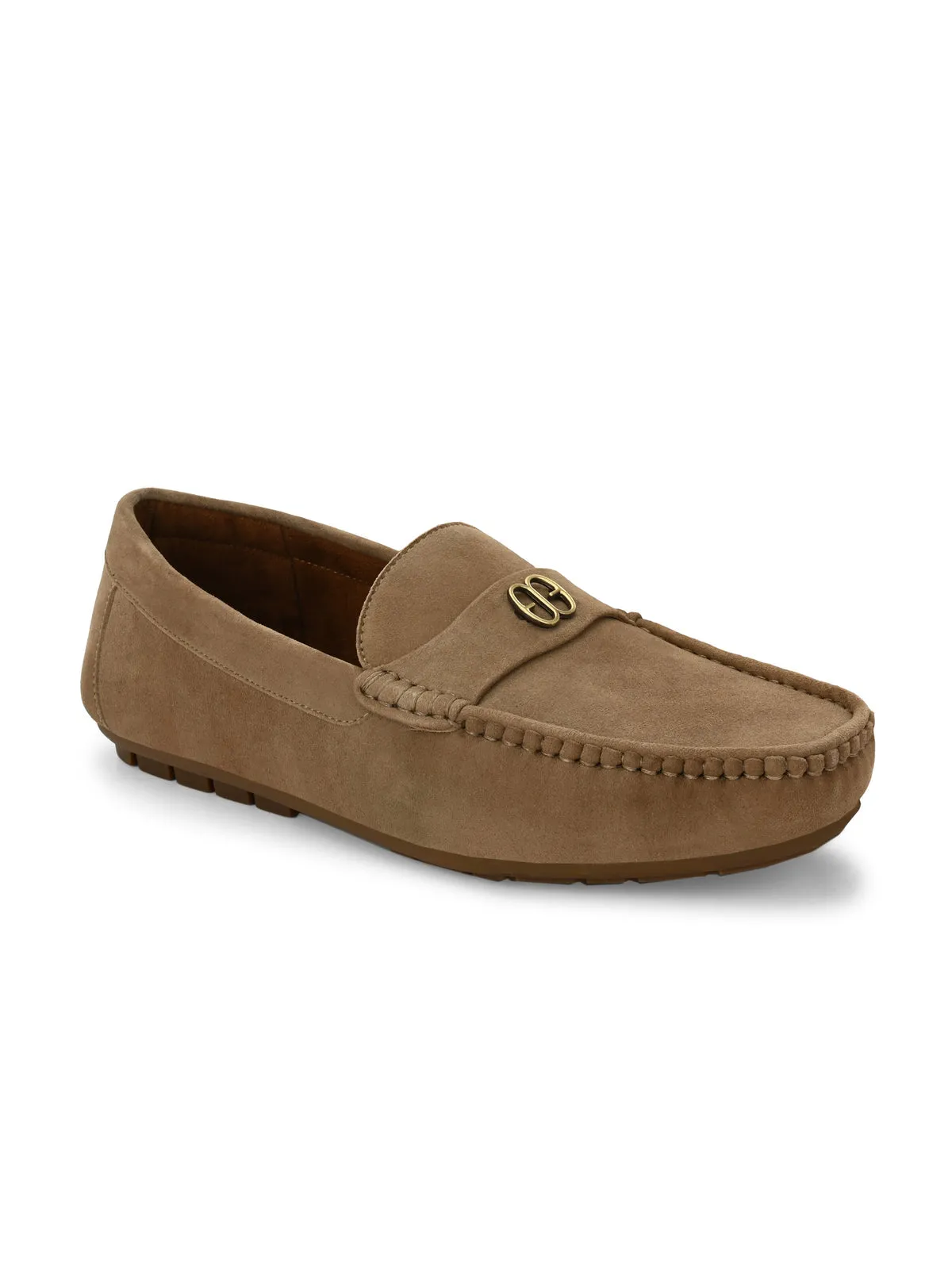 Ascend Sand Leather Loafers