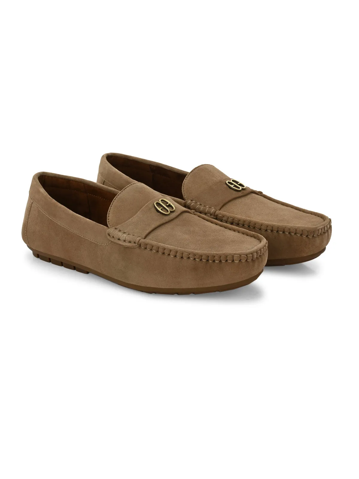 Ascend Sand Leather Loafers