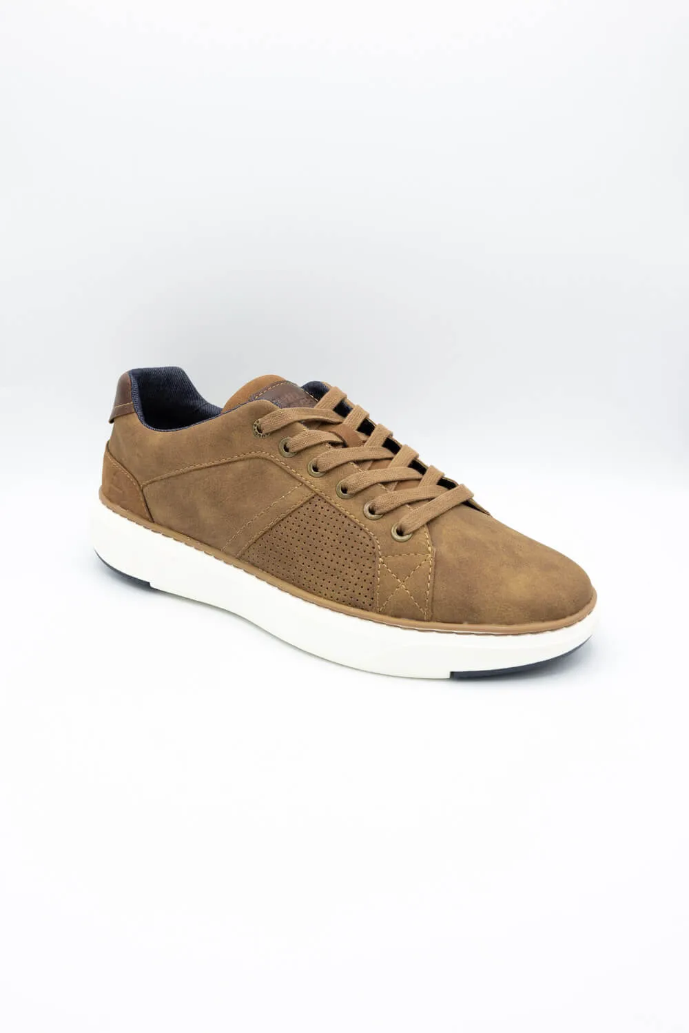 B52 by Bullboxer Lace Up Sneakers for Men in Brown | 041-X2-8690A-BWCM