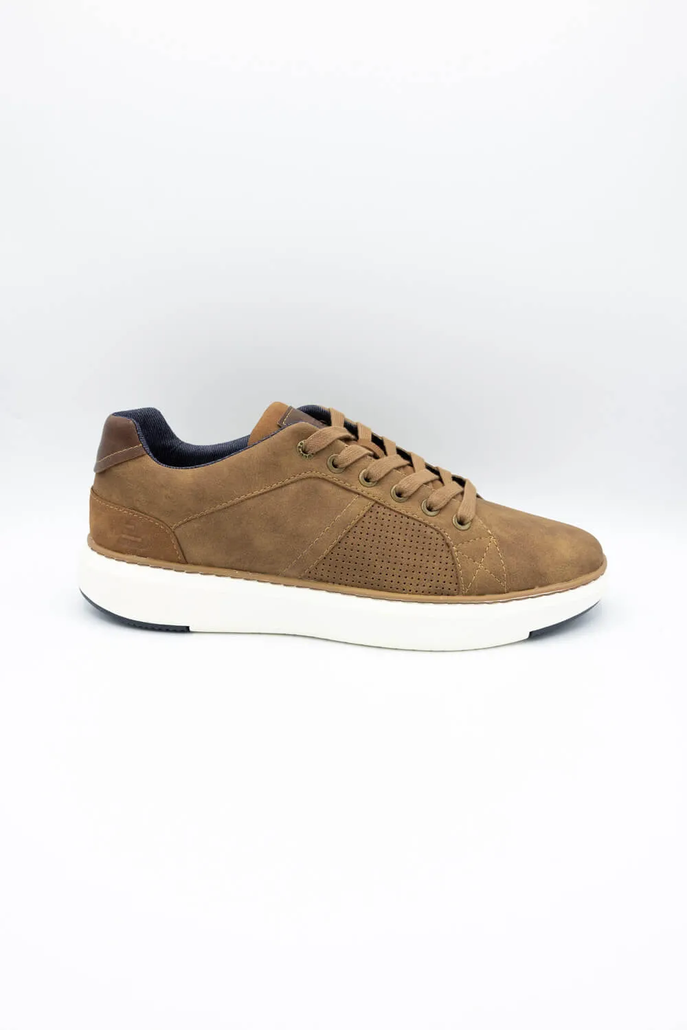 B52 by Bullboxer Lace Up Sneakers for Men in Brown | 041-X2-8690A-BWCM