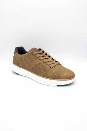 B52 by Bullboxer Lace Up Sneakers for Men in Brown | 041-X2-8690A-BWCM