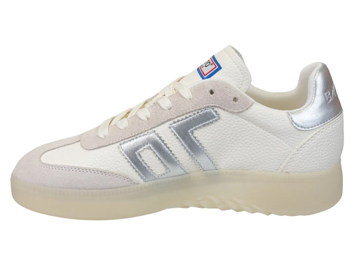 BACK 70 - BOSTON 2502 in METALLIC SILVER Sneakers