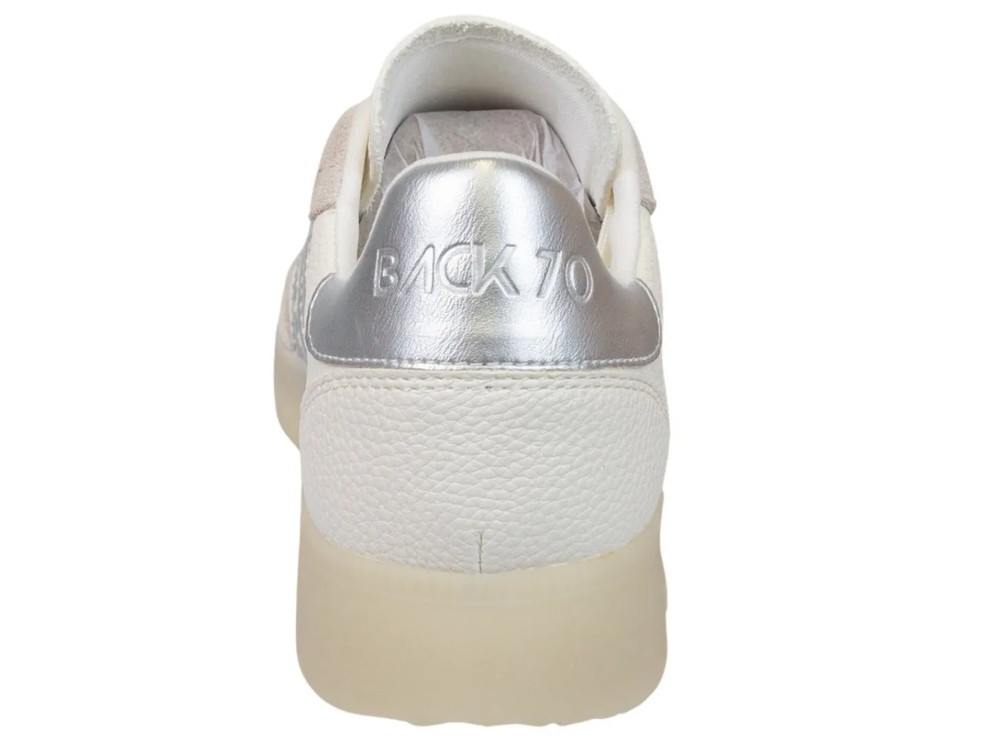 BACK 70 - BOSTON 2502 in METALLIC SILVER Sneakers
