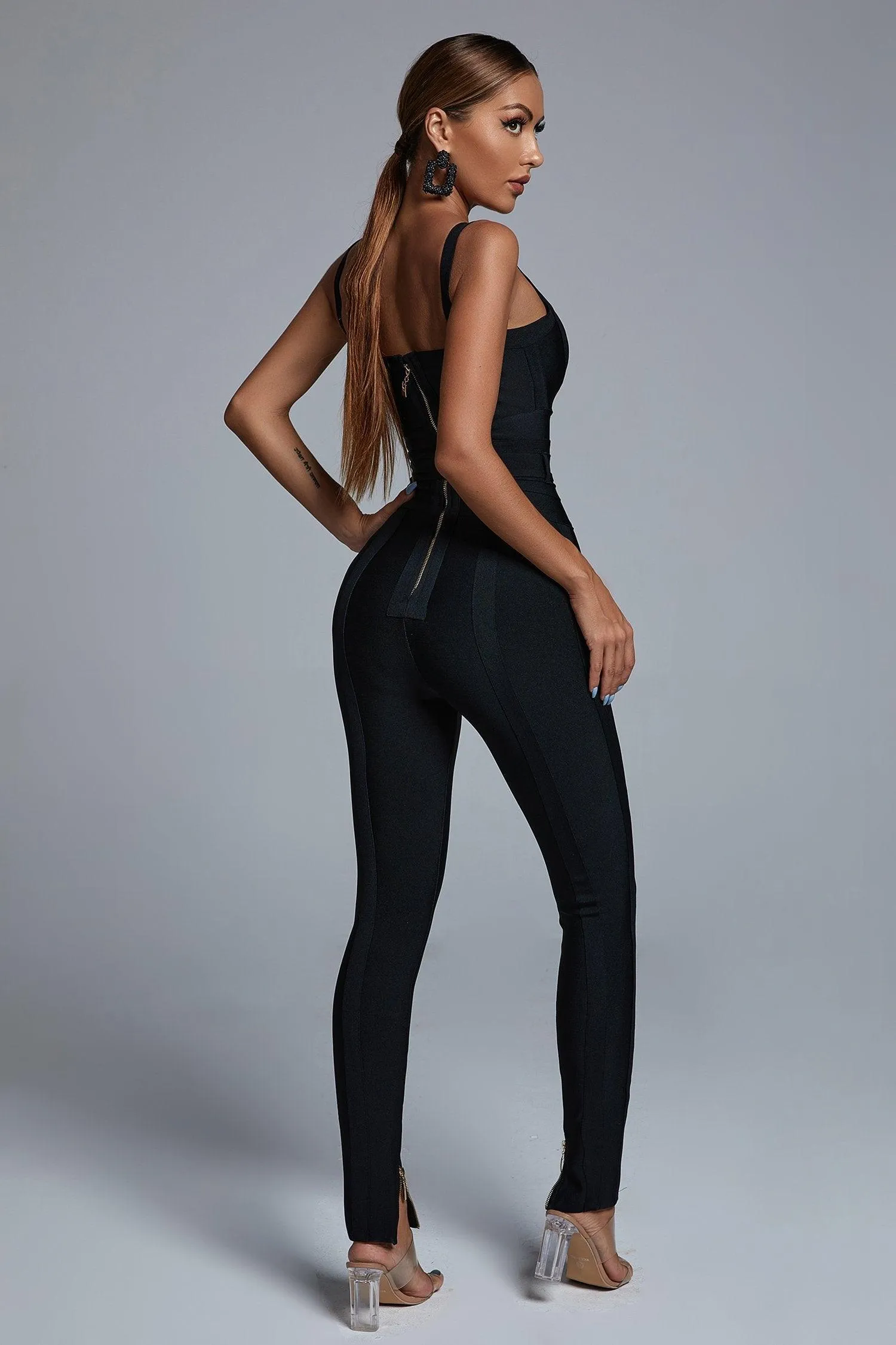 Bandage Jumpsuit- Miss Molly brand