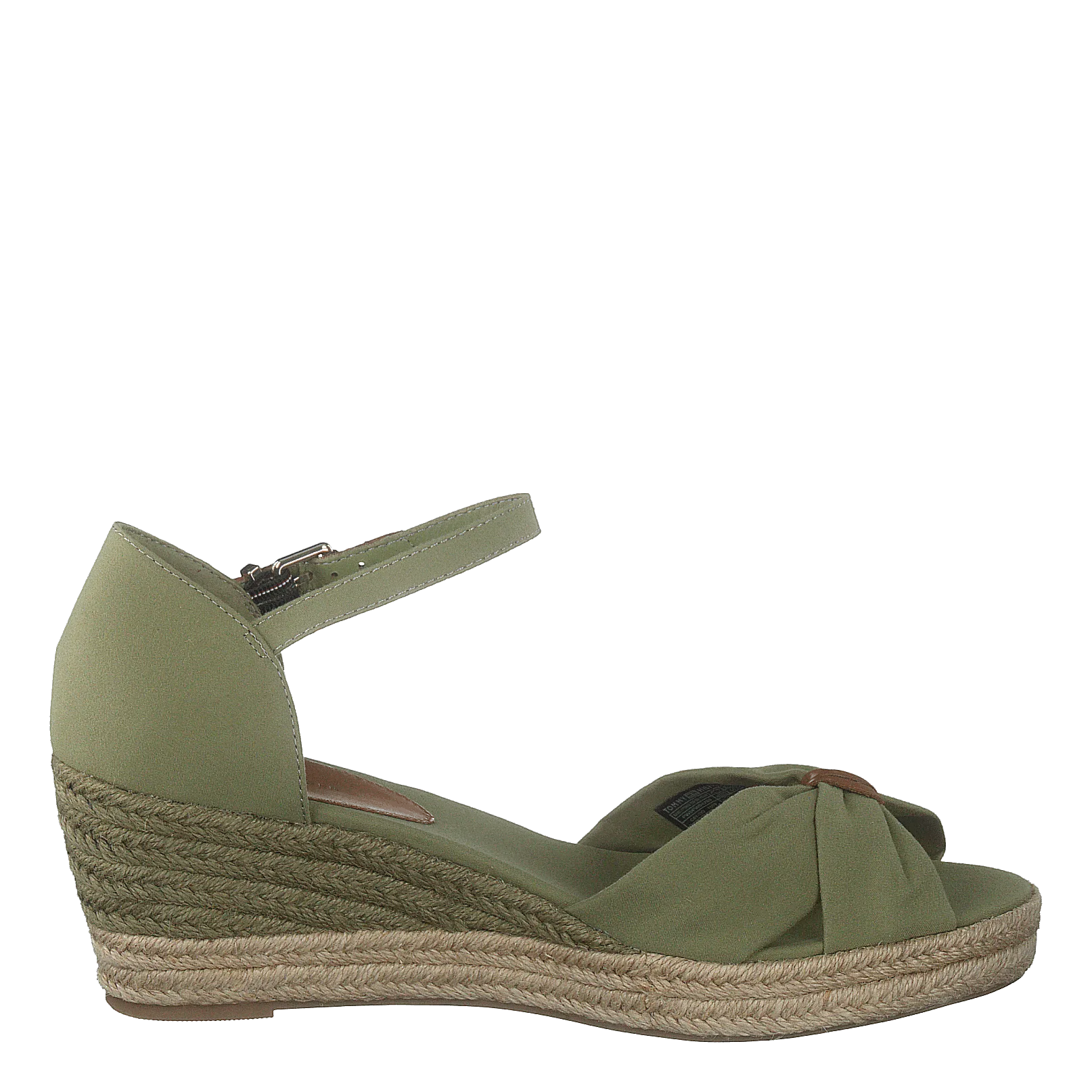 Basic Opened Toe Mid Wedge Faded Oliv L9f