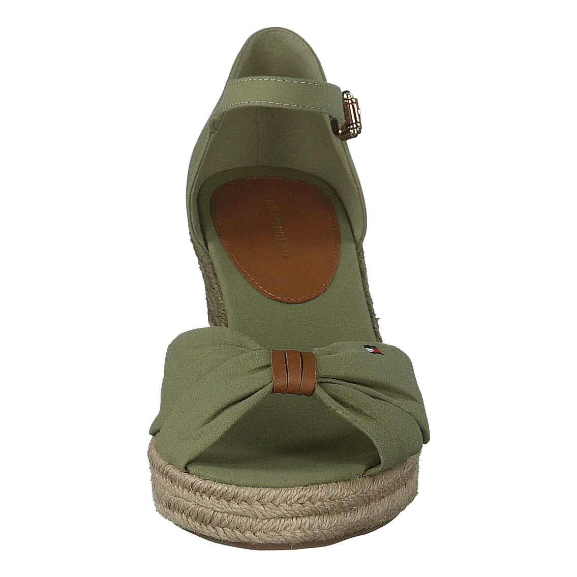 Basic Opened Toe Mid Wedge Faded Oliv L9f