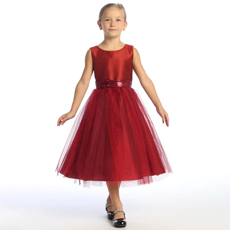 Belle of the Ball Dress - Burgundy
