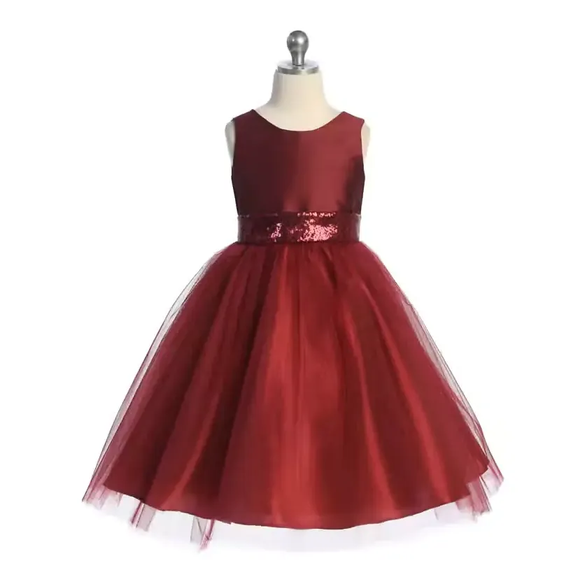 Belle of the Ball Dress - Burgundy
