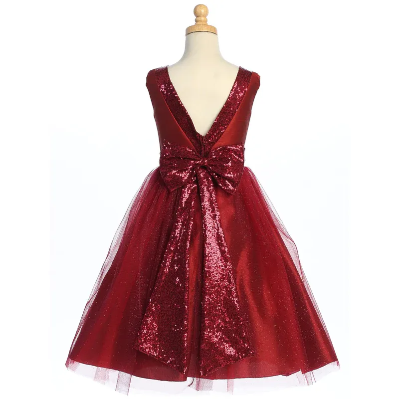 Belle of the Ball Dress - Burgundy