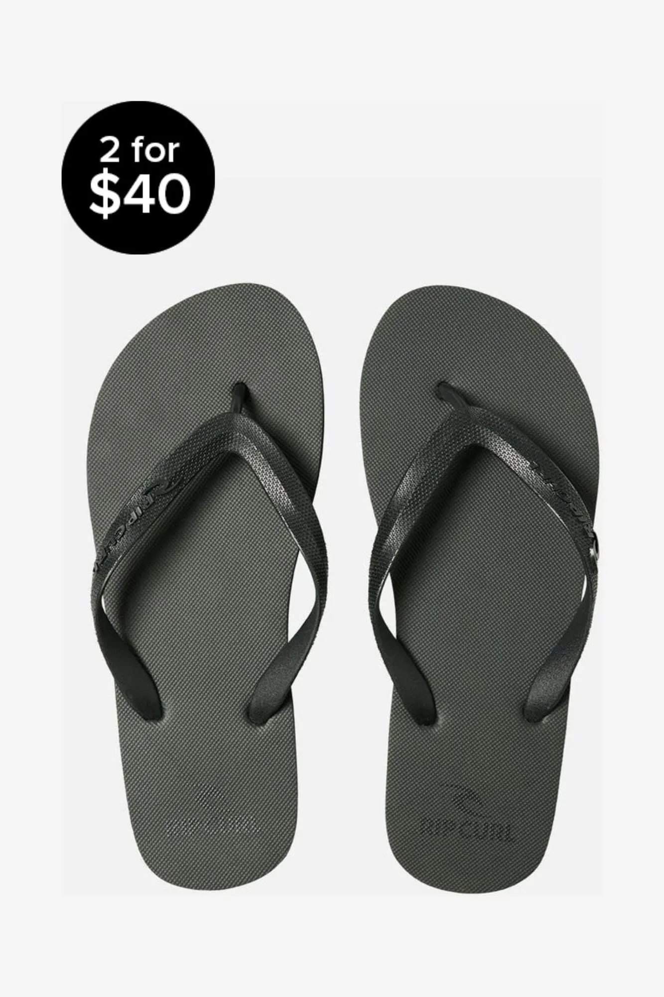 BRAND LOGO BLOOM OPEN TOE - BLACK