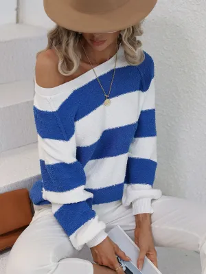 Brandy Knit Sweater - Blue