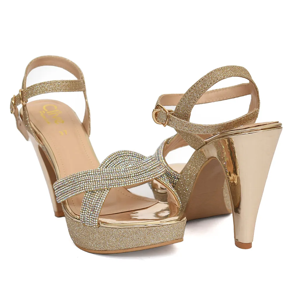 Bridal Sandal Heels
