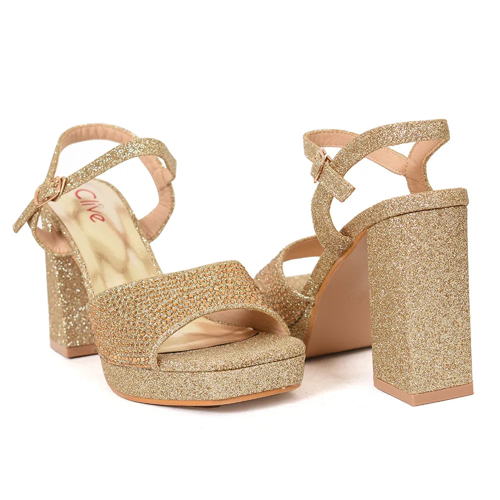 Bridal Sandal Heels