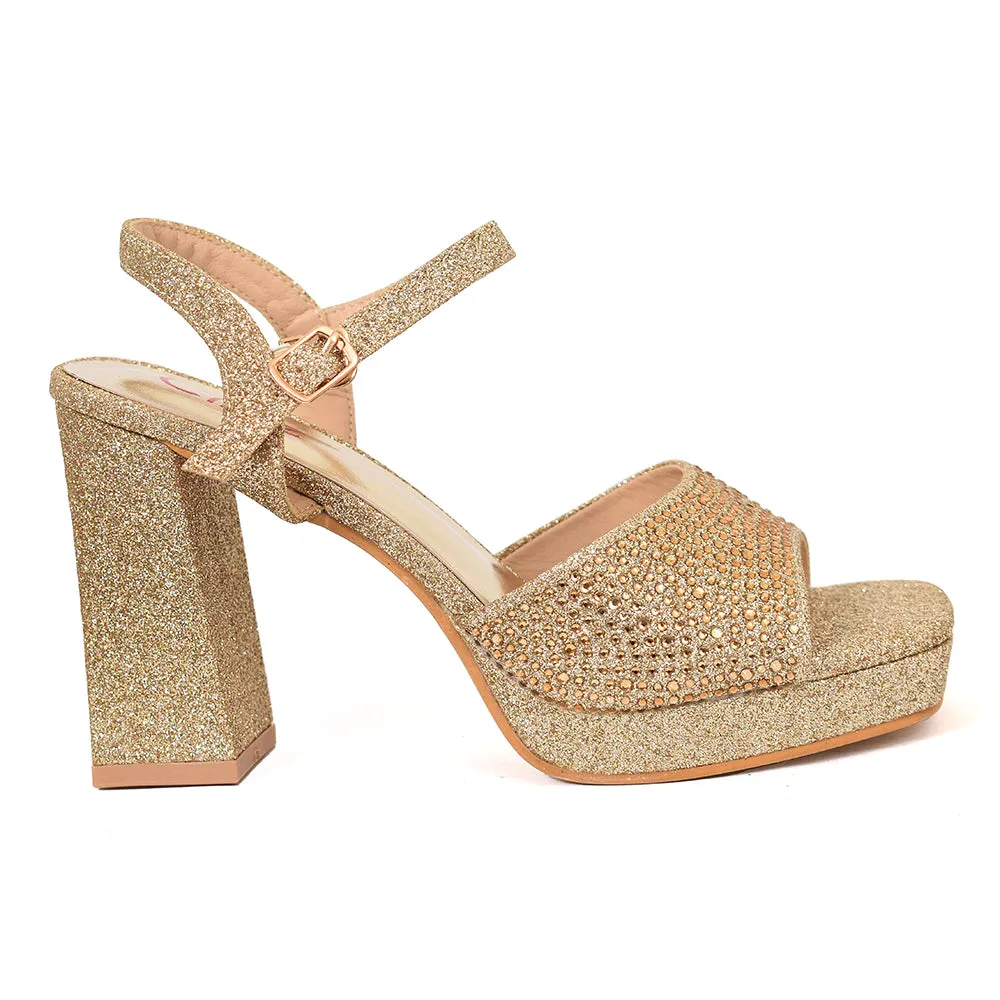 Bridal Sandal Heels