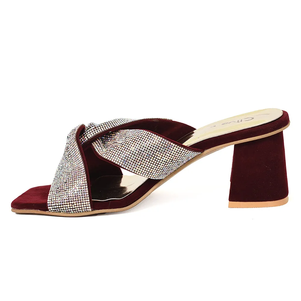 Bridal Slipper Heels