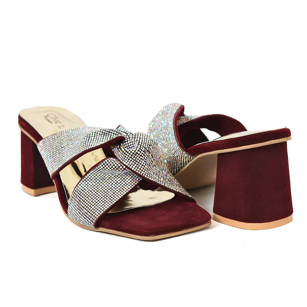 Bridal Slipper Heels