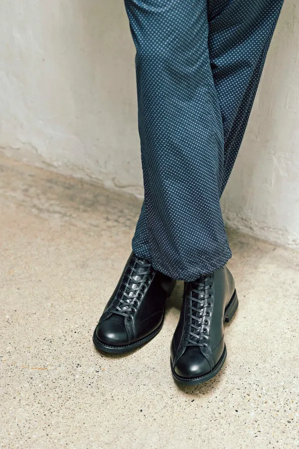 【Brother Bridge】Henry Boxing Boots Horsehide Teacore Black 拳擊手靴猴靴黑色茶芯馬皮