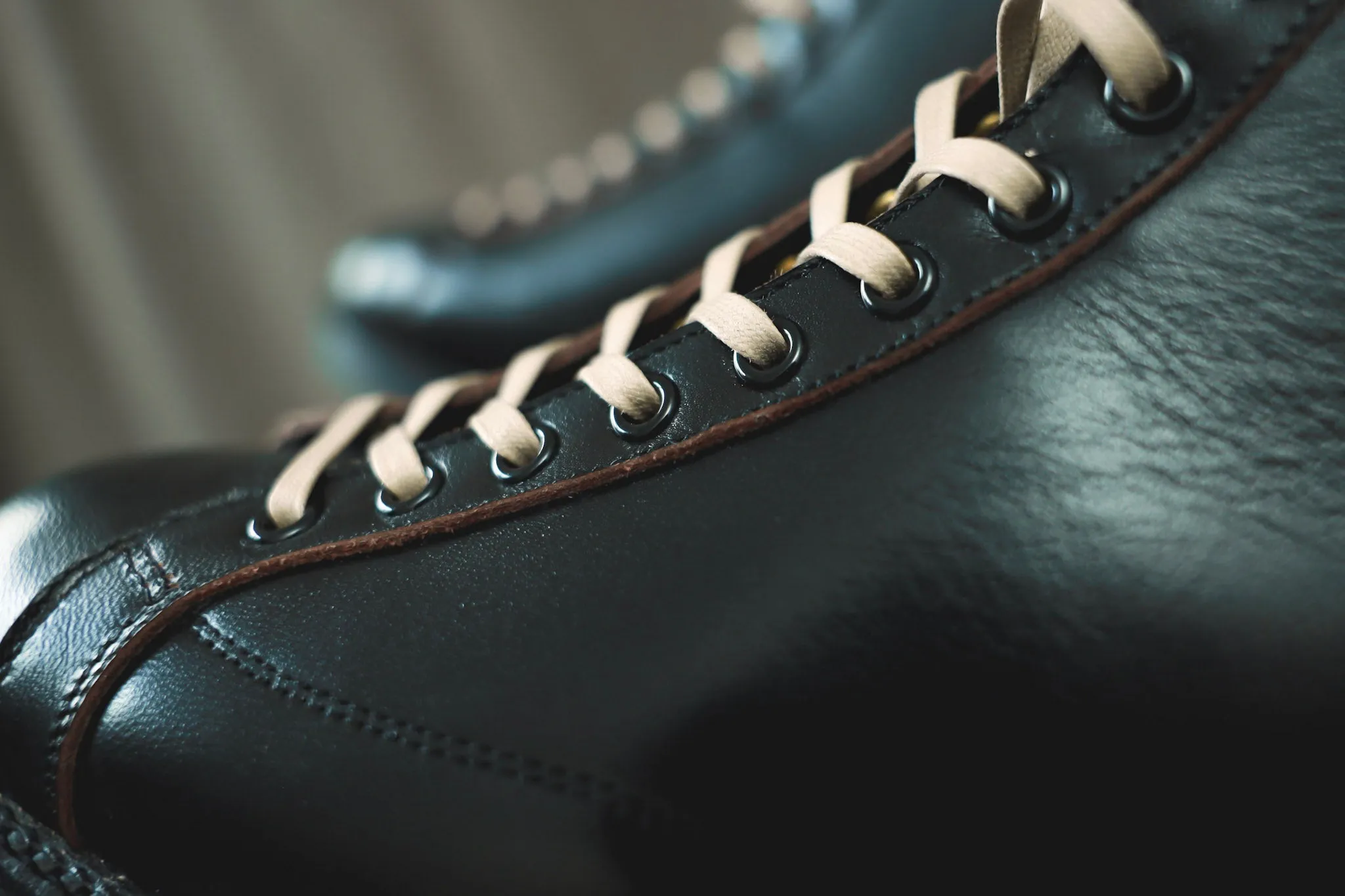 【Brother Bridge】Henry Boxing Boots Horsehide Teacore Black 拳擊手靴猴靴黑色茶芯馬皮