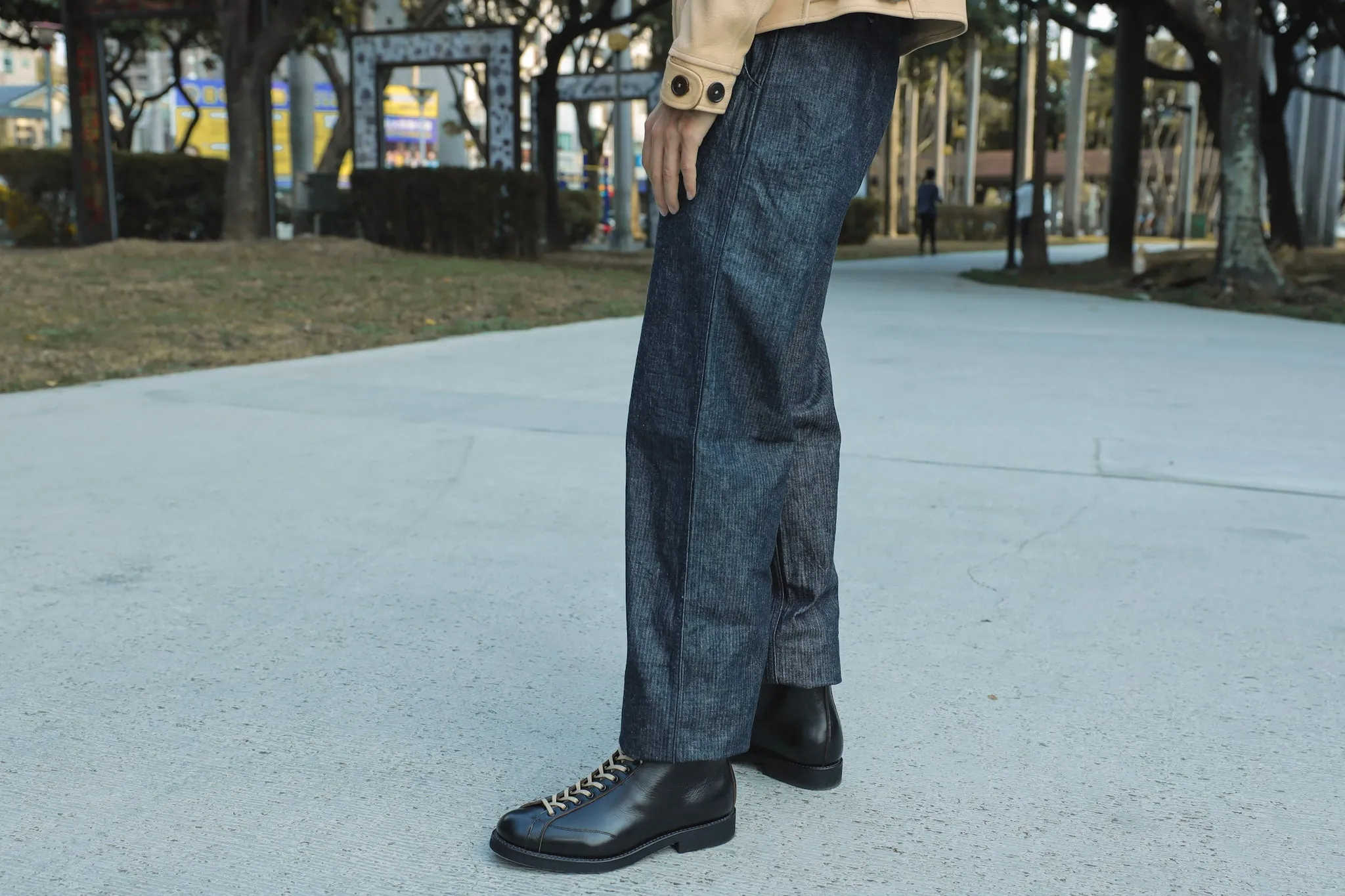 【Brother Bridge】Henry Boxing Boots Horsehide Teacore Black 拳擊手靴猴靴黑色茶芯馬皮