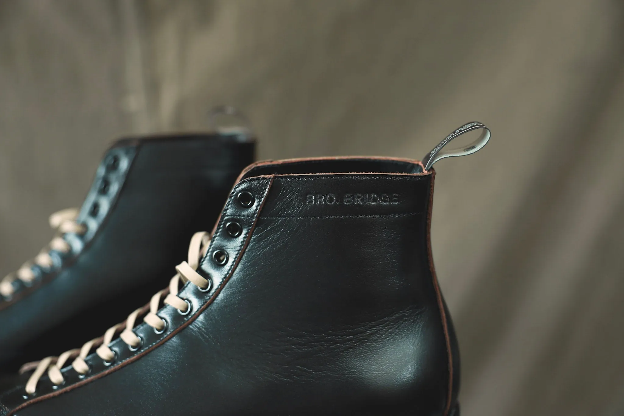 【Brother Bridge】Henry Boxing Boots Horsehide Teacore Black 拳擊手靴猴靴黑色茶芯馬皮