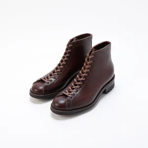 【Brother Bridge】Henry Boxing Boots Loano Burg Bull 拳擊手靴紅棕色義大利牛皮