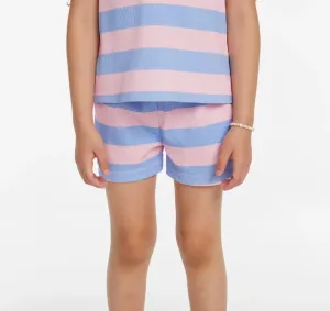 Bubblegum Stripe Rib Short|| Chaser