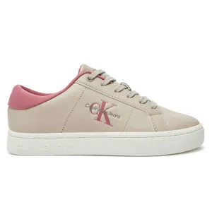 Calvin Klein Jeans Classic Cupsole Lowlaceup Lth Wn Sneakers YW0YW01444-BEG