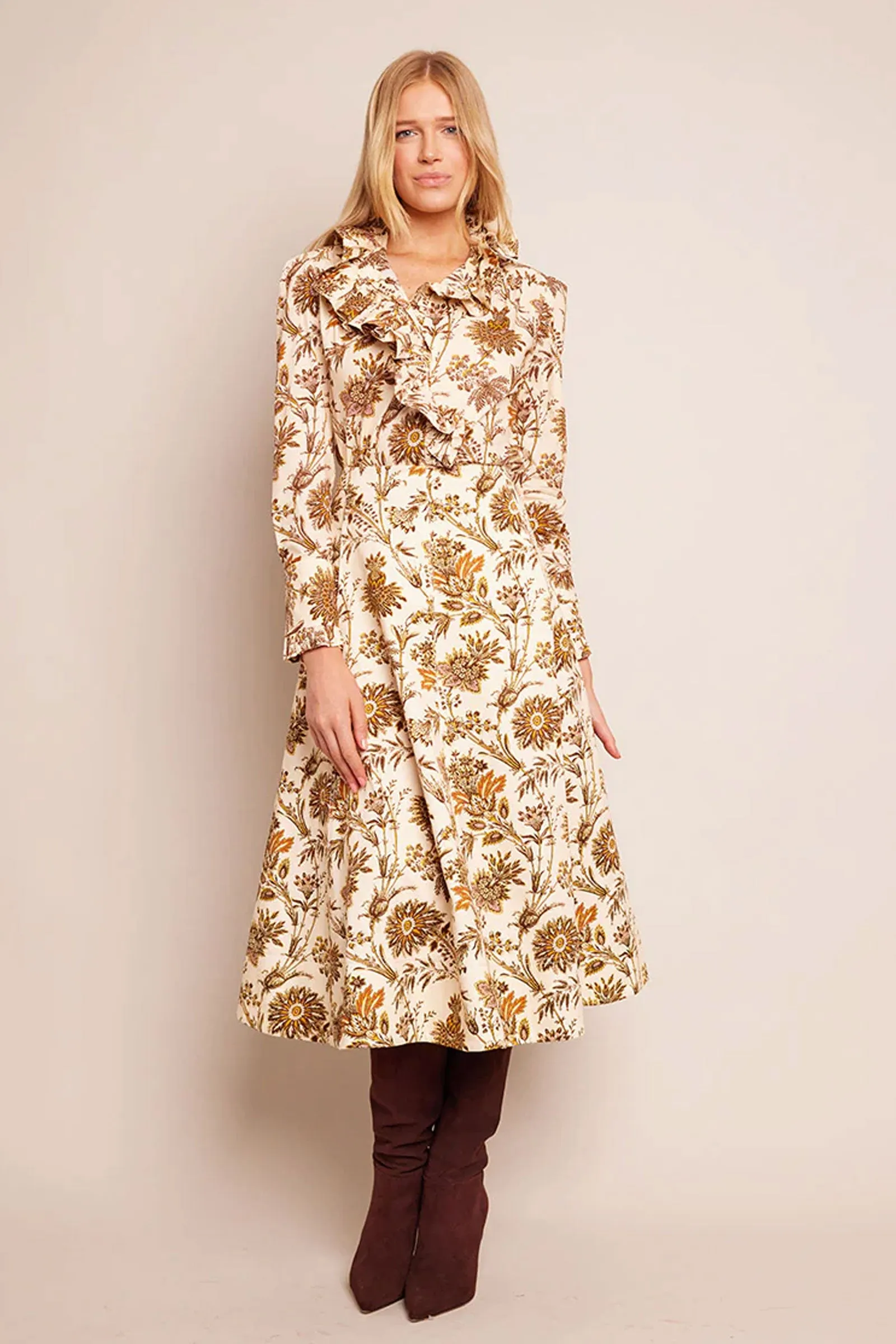 Cara Cara Anne Blouse in Turtledove Vintage Blouse