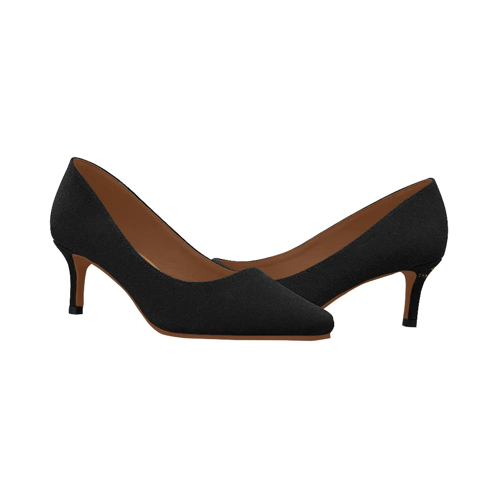 Cash Vision Low Heels - Black