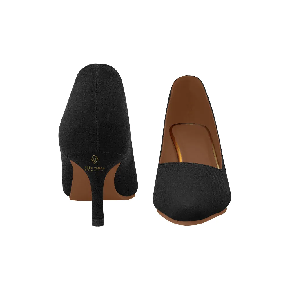 Cash Vision Low Heels - Black