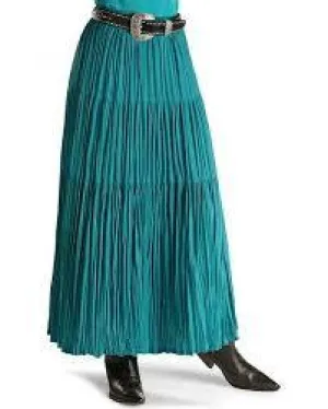 Cattlelac Broomstick Skirt Turquoise 3X