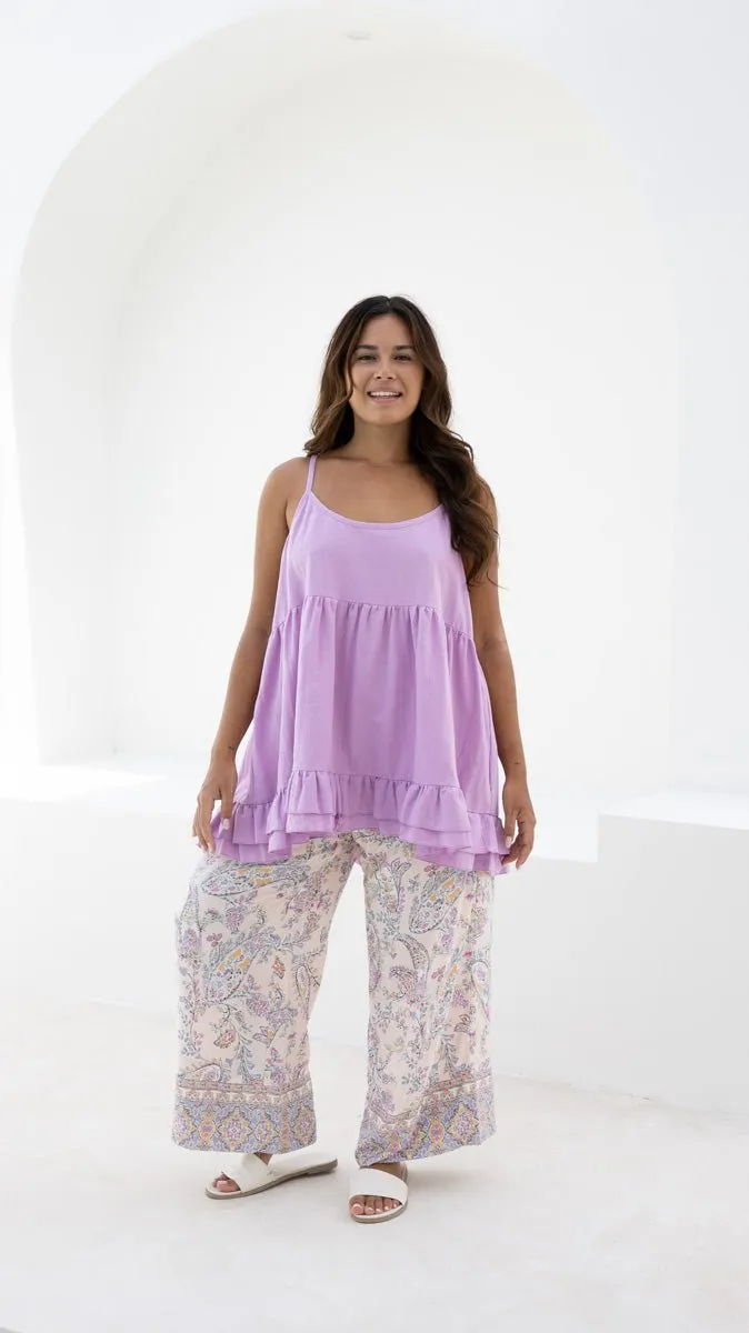 Cher Pant - Paisley Print