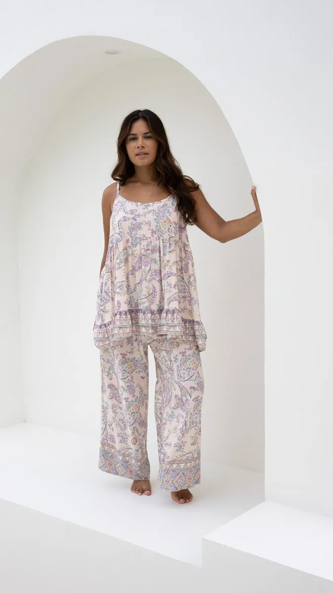 Cher Pant - Paisley Print