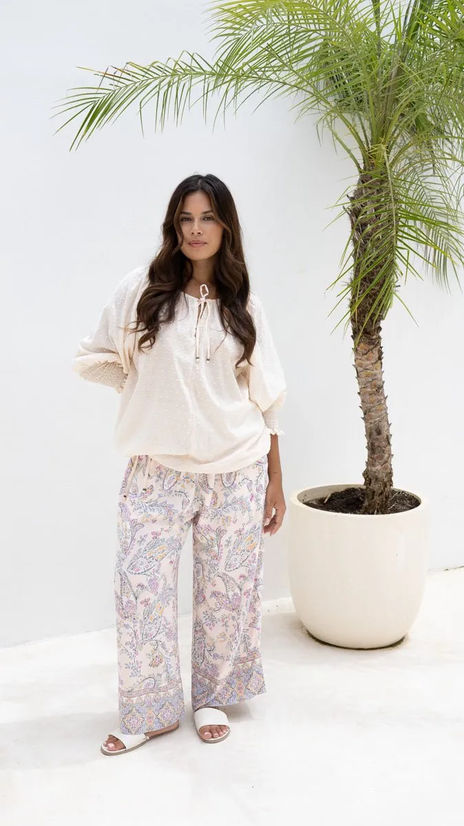 Cher Pant - Paisley Print