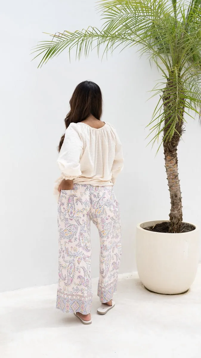 Cher Pant - Paisley Print