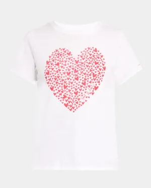 CINQ A SEPT HEART OF HEARTS TEE
