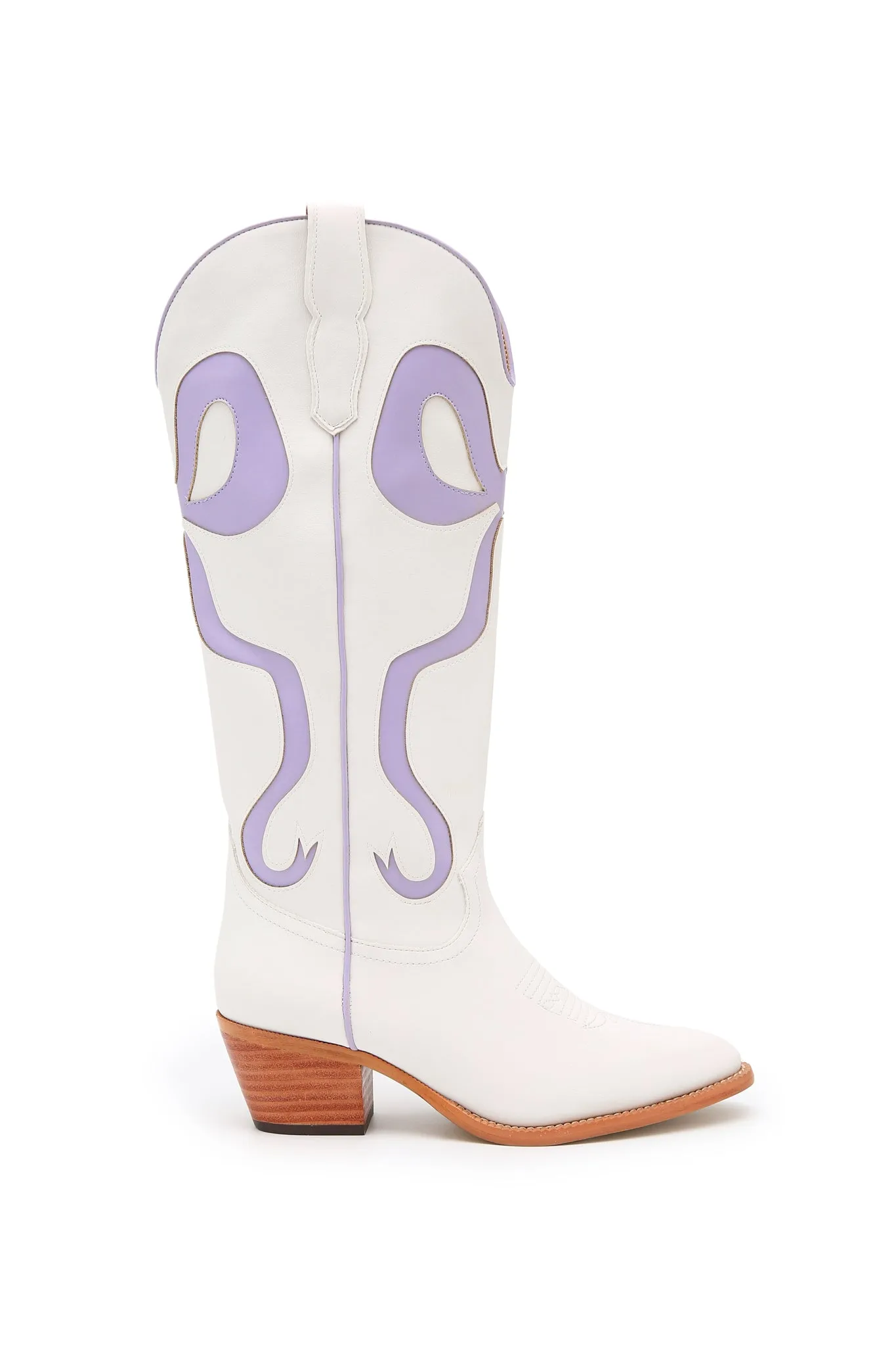 Coquette Bow Cowboy Boots- Lavender