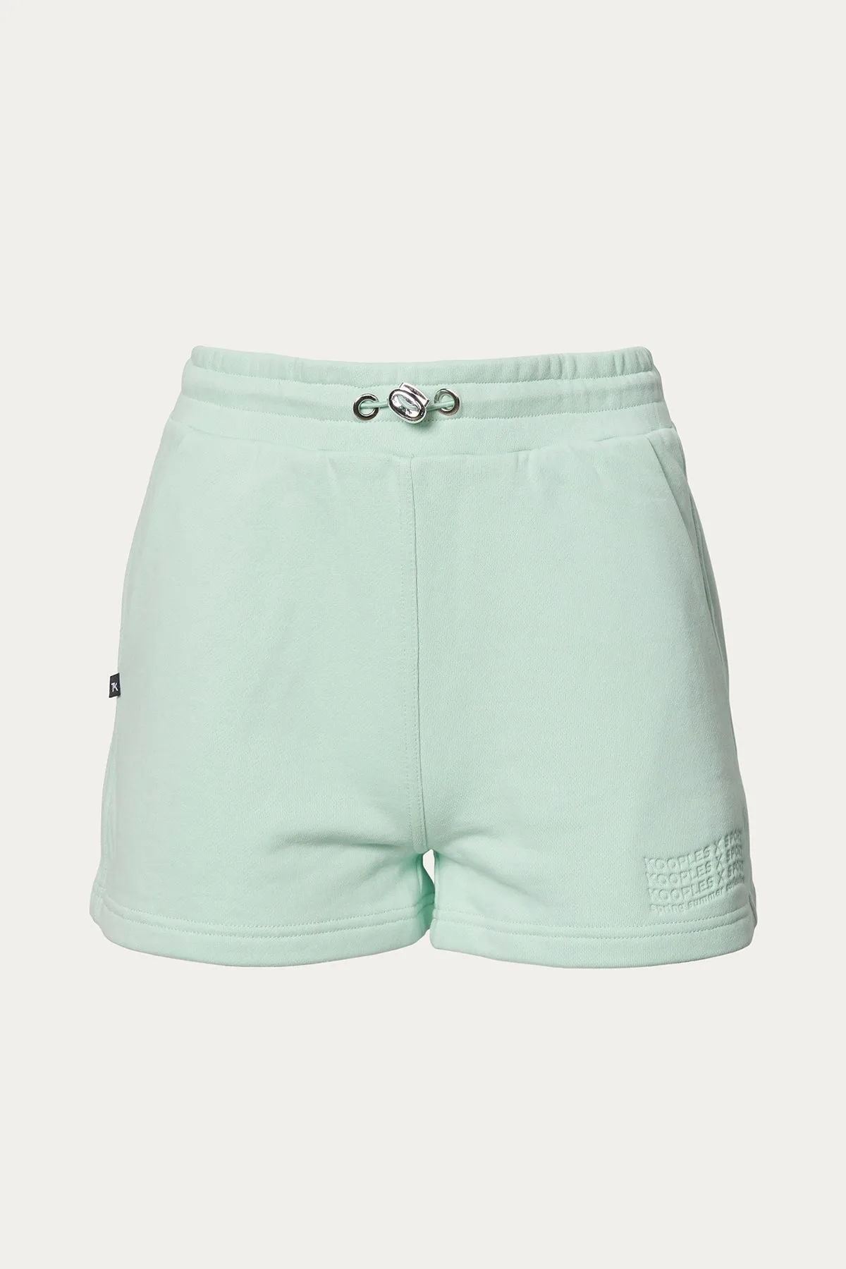COTTON-JERSEY LOGO SHORTS