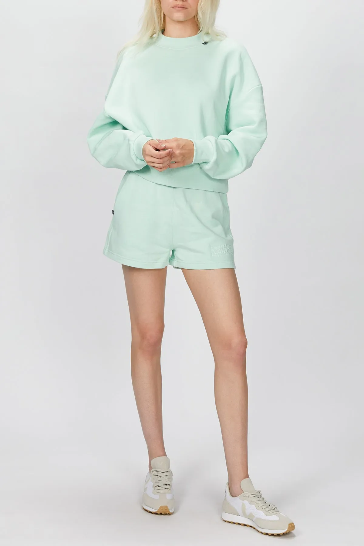 COTTON-JERSEY LOGO SHORTS