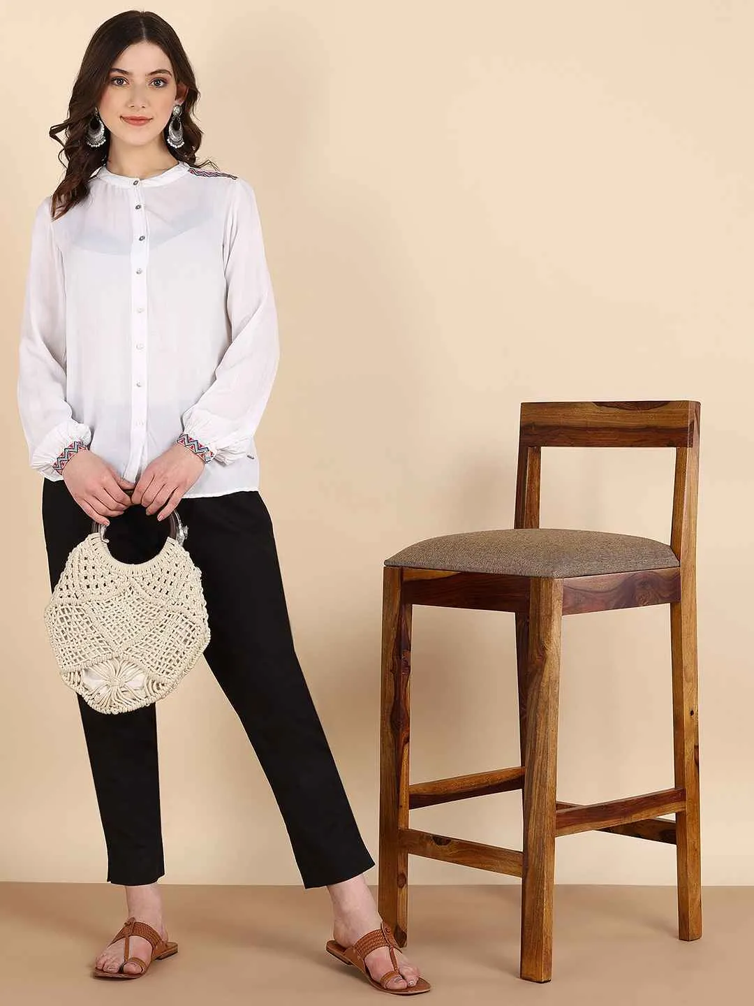Cotton Regular fit Casual Pants