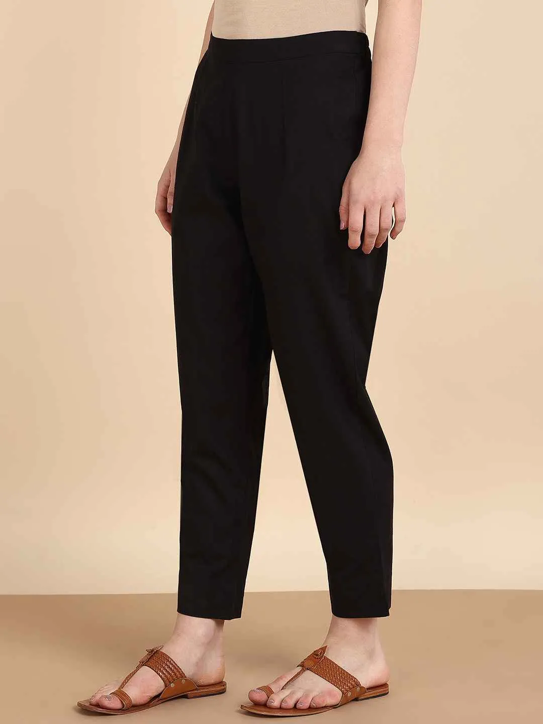 Cotton Regular fit Casual Pants