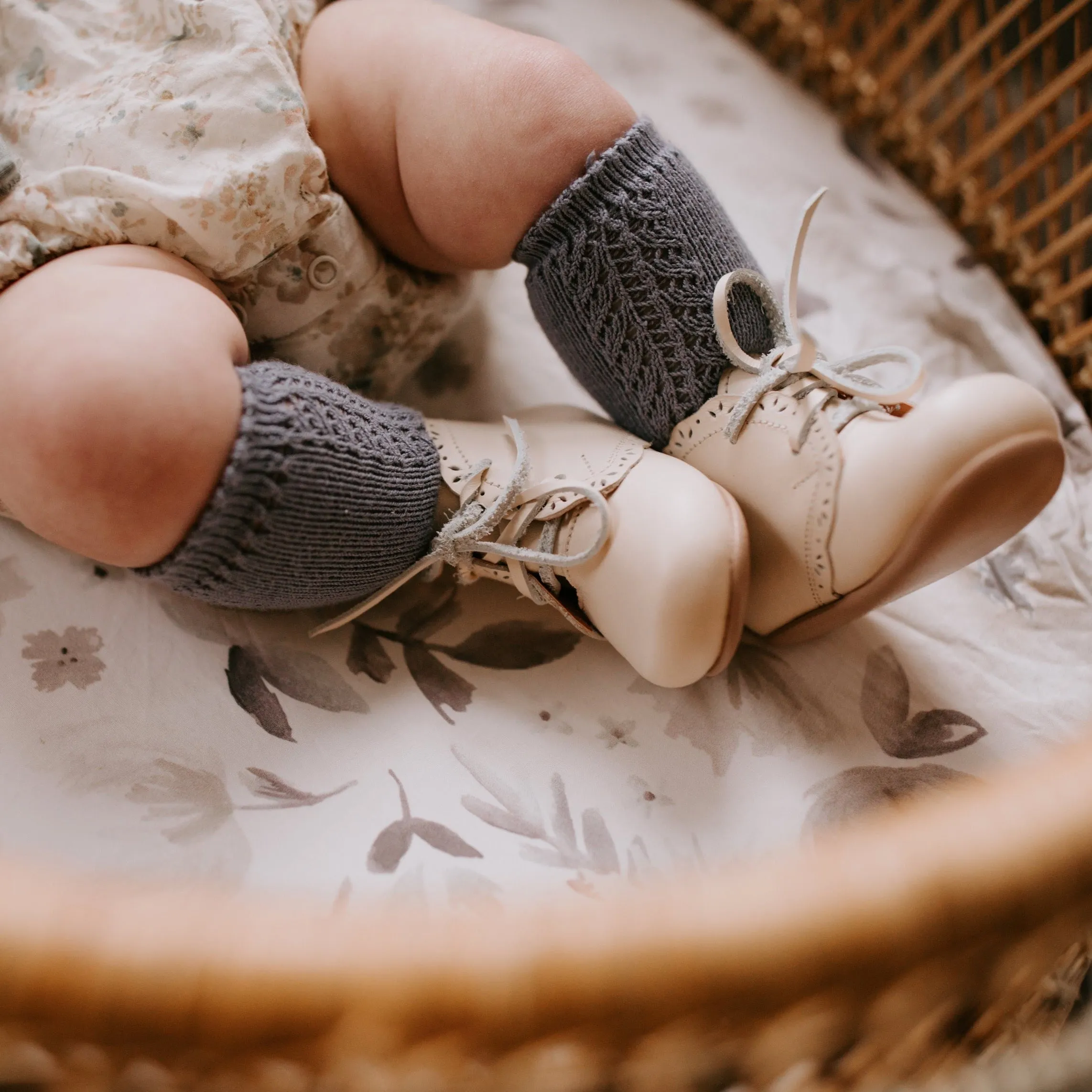 Cream Soft Sole Primavera {Children's Leather Boots}
