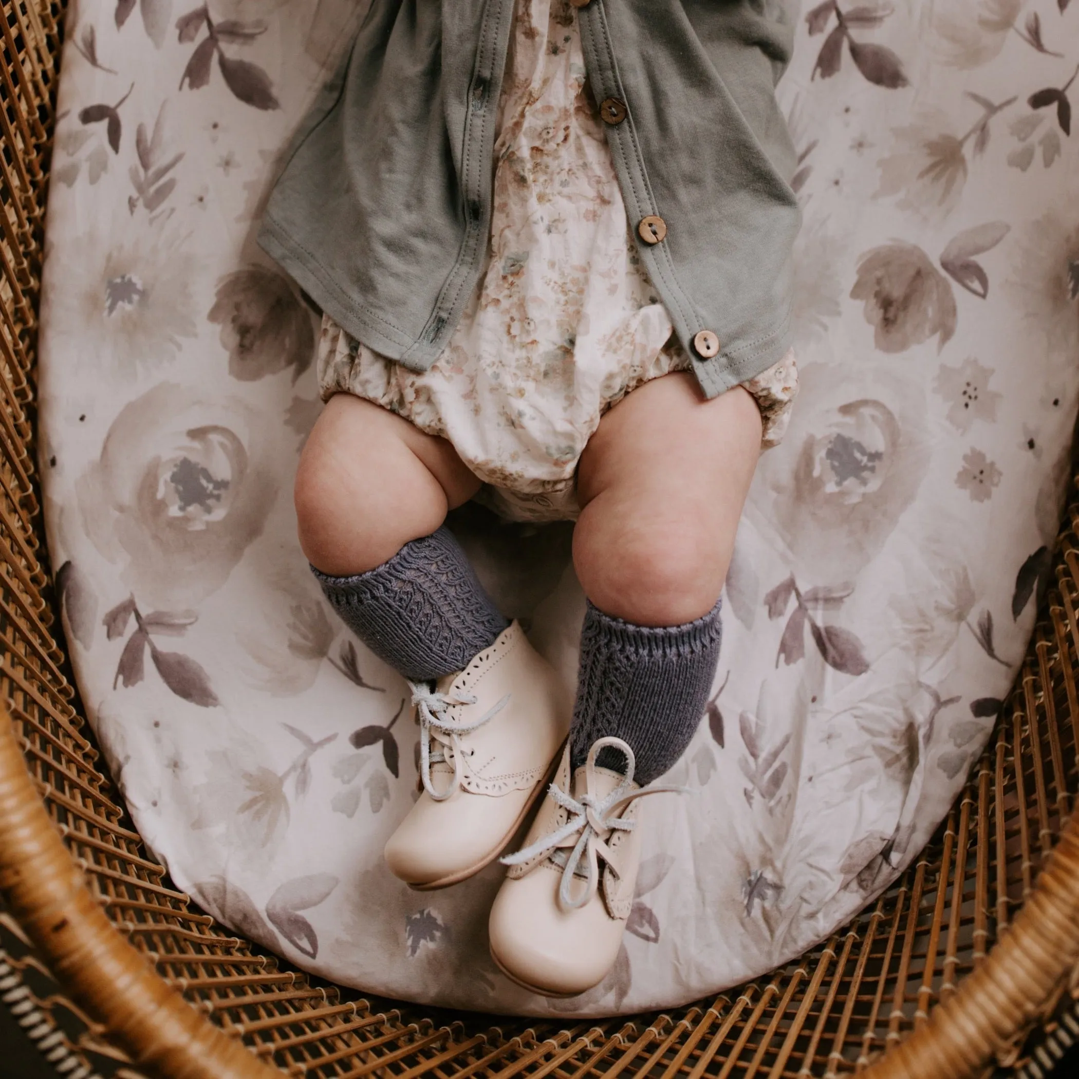 Cream Soft Sole Primavera {Children's Leather Boots}